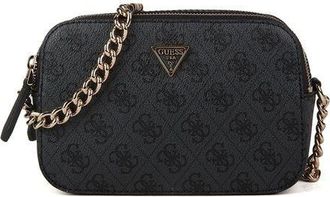 Guess Womens Satchel Coal Logo Polyurethane Satchel-bags