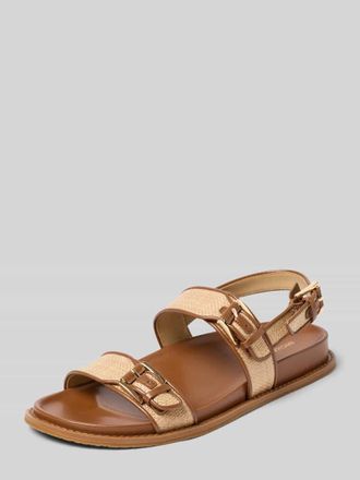 Michael Kors Sandalette mit Riemen Modell NIA in Cognac, Gr&ouml;&szlig;e 36