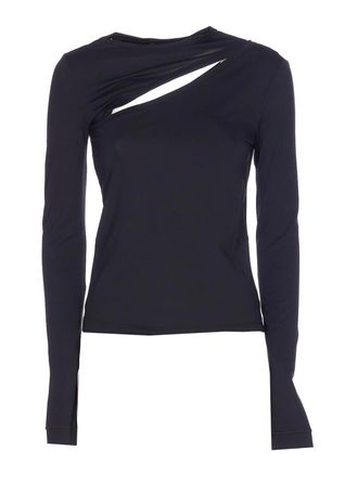 Pinko Black Corazon Long Sleeves Top