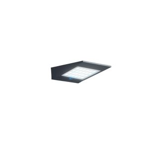 Zafferano Aplique solar led gris oscuro 2,2 w ip54