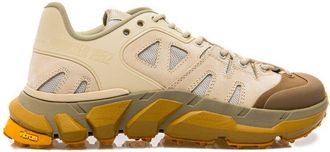 Moncler Beige Polyamide Athletic Mens Sneakers