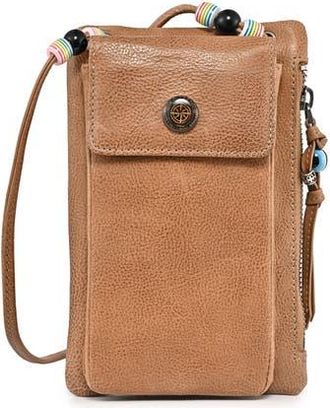 OLD TREND Northwood Crossbody Wallet in Tan at Nordstrom Rack