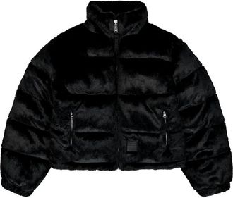 Alpha Industries Fur Puffer Winter Jacket Women