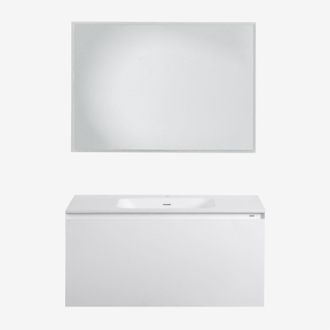 Sklum Sklum - Conjunto De Mueble De Ba&ntilde;o En Madera Con Lavabo Integrado Macrae