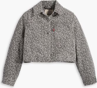 Levi's Womens Levis Wellthread Fleur Jacket Z7653 in Lt White Rinse - Multicolour - Size 12 UK