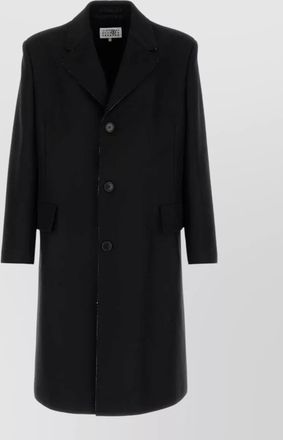 Maison Margiela wool blend coat