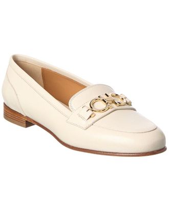 Ferragamo Gancini Leather Loafer