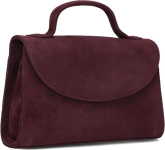 Unisa Tassen, Dames, Rood, ONE Size, Su&egrave;de, Rode Su&egrave;de Schoudertas Zceasar