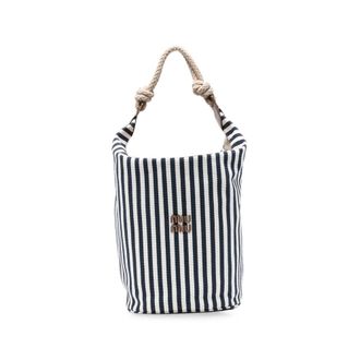 Miu Miu Striped Rope-handle Shoulder Bag