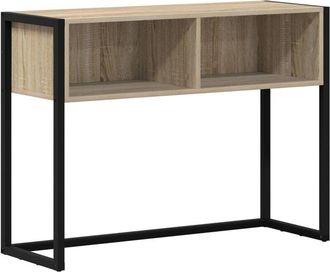vidaXL End Table with Storage Sonoma 100 x 36 x 75 cm Engineered Wood vidaXL
