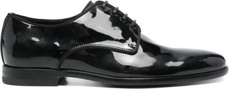 Dolce & Gabbana Black Leather Dress Shoes