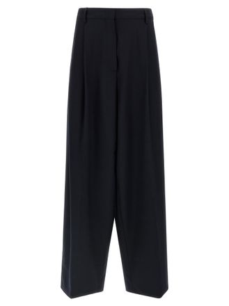 Fabiana Filippi Blue Wide range of trousers