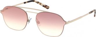 Web Eyewear Mens WE0248-21G WE0248 58 21G Sunglasses - Antique White - One Size