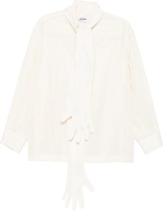 Jean Paul Gaultier Glove-detail Blouse