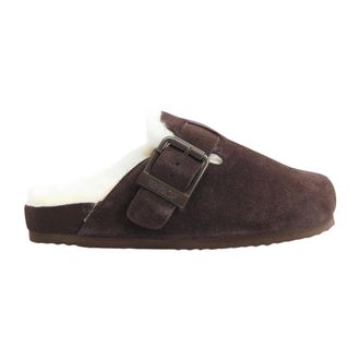 Colors Of California Sierra Su&egrave;de Clog - Dames - Schoenen - Bruin - Maat: 36 EU Su&egrave;de