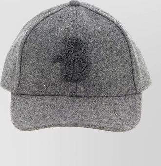 Ballantyne wool-blend monogram-patch baseball cap