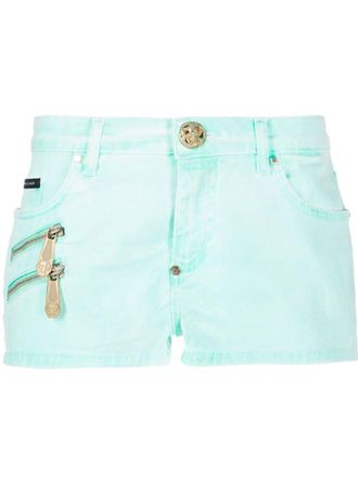Philipp Plein Shorts denim - Verde