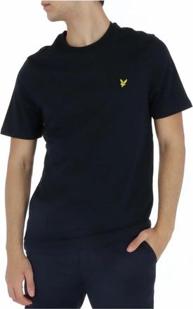 Lyle & Scott Classic Fit T-shirt met Ronde Hals - Heren - T-shirts - Blauw - M - Katoen - Tops