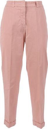 PESERICO Woman Trousers Cropped Straight-Leg Pants