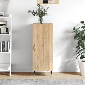 vidaXL Vidaxl - Credenza Rovere Sonoma 34,5x34x90 cm in Legno Multistrato
