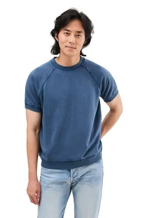 Richer Poorer Inc. The Recycled Fleece Raglan Sweatshirt in Mineral Moonlit Ocean at Nordstrom, Size Xx-Large