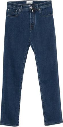 Jacob Cohen Straight Jeans - Heren - Regular Fit Jeans - Blauw - W30 - Katoen - Jeans