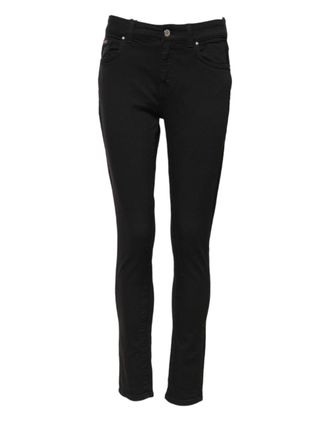 Dolce & Gabbana Womens Black Slim Fit Jeans Cotton - Size EU 40 (Womens)