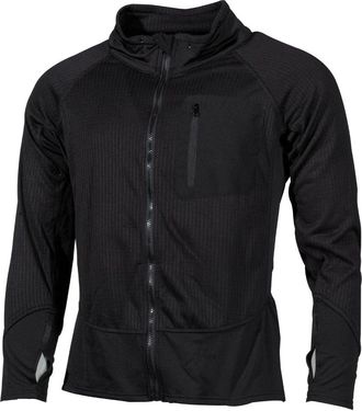 MFH Mens US Tactical Soft Shell Jacket Black size M