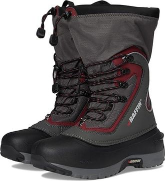 Baffin Flare Womens Boots Grey/Sangria : 10 B - Medium, Leather/Suede/Synthetic