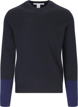 Comme Des Garçons color Block Sweater