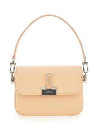 Off-white Small Leather Binder Bag