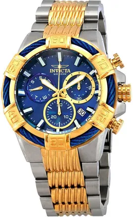 Invicta Bolt Chronograph Blue Dial Mens Watch 25865