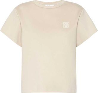 Max Mara T-shirt met korte mouwen en een licht boxy silhouet