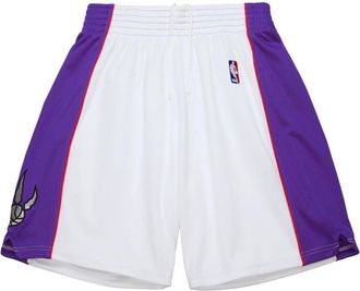 Mitchell & Ness NBA Shorts Team Boston Celtics - Heren - Fitness - Wit - S - Polyester - Fitness