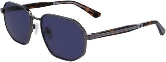 Calvin Klein CK23102S 009 Mens Sunglasses Gunmetal Size 58