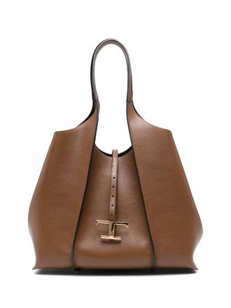 Tod's Tods T Tijdloze medium leren draagtas