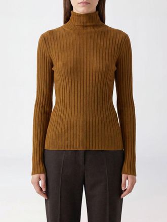Pinko Dolcevita slim fit a maniche lunghe in pura lana con lavorazione a coste