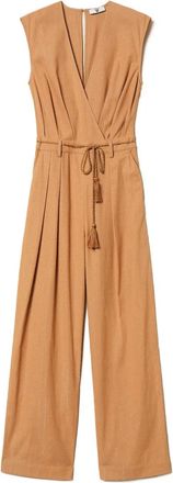 Twin-Set Tuta intera gessata - Toni neutri