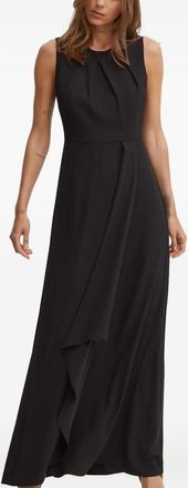 Sandro Ferrone Abito lungo plissettato - Nero