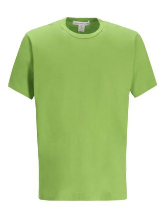 Comme Des Gar&ccedil;ons printed cotton T-shirt - men - Cotton - M - Green