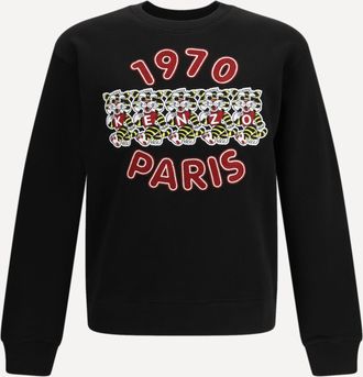 Kenzo Wild Tiger cotton Sweatshirt Male L