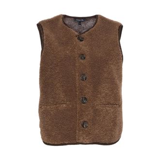 SOEUR Waistcoats, female, Brown, S, Fusil Vest