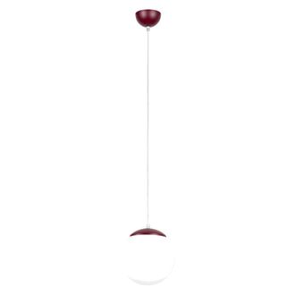 Sollux Lighting L&aacute;mpara colgantes borgo&ntilde;a acero/vidrio alt. 110 cm