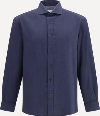 Brunello Cucinelli Camicia in cotone Man XL