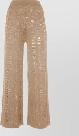 Malo wide-leg trousers