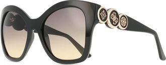 Guess Smoke Gradient Butterfly Ladies Sunglasses GU00197 05B 55