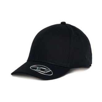 Diesel Baseball Cap - Heren - Petten - Zwart - L - Katoen - Accessoires