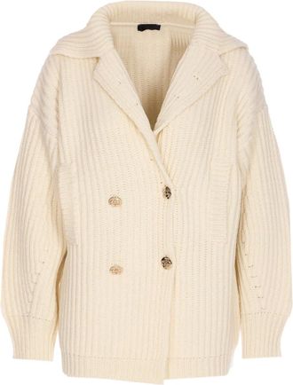 Liu Jo Cardigan a coste - Bianco