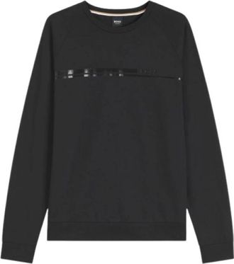 HUGO BOSS Sweatshirts - Heren - Sweatshirts - Zwart - L - Hoodies & sweatvesten