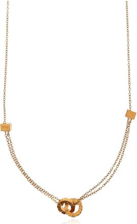 Versace Ketting met hangers - Dames - Kettingen - Geel - ONE Size - Accessoires